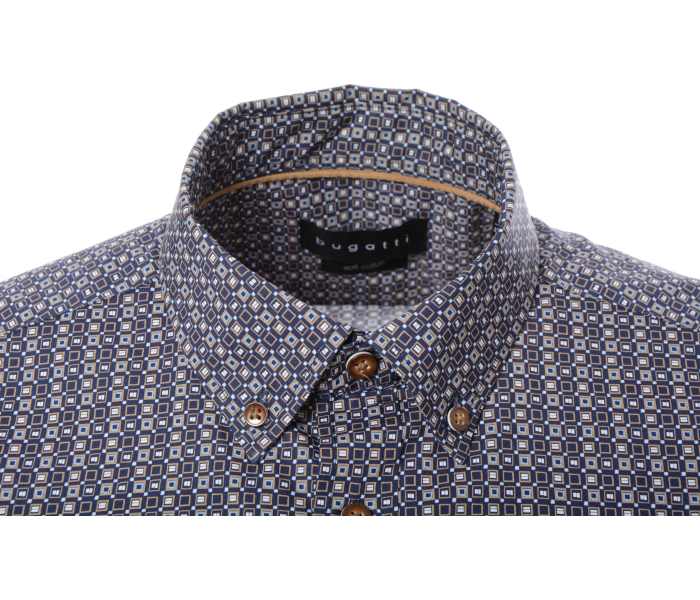 Košile Bugatti pánská tmavě modrá