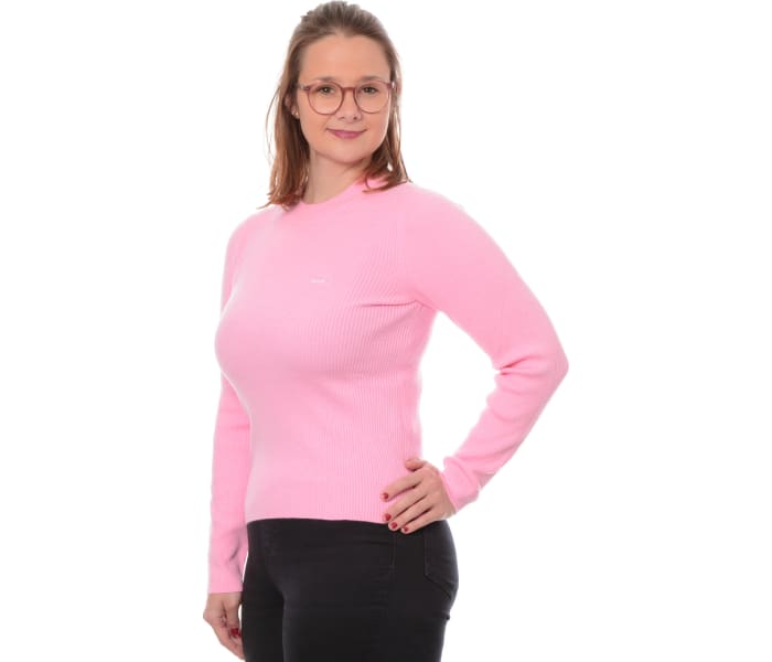 Svetr Levi´s® Crew Rib Sveater Begonia dámský růžový