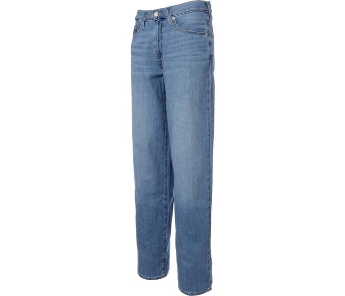 Levi´s® jeans Baggy Dad Heavy Check dámské modré