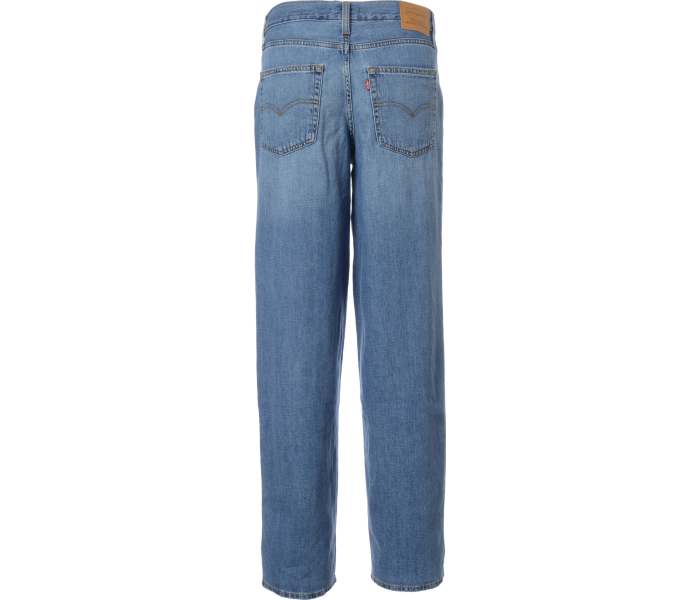 Levi´s® jeans Baggy Dad Heavy Check dámské modré