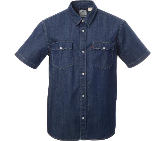 Košile Levi´s® Relaxed Fit Western pánská tmavě modrá