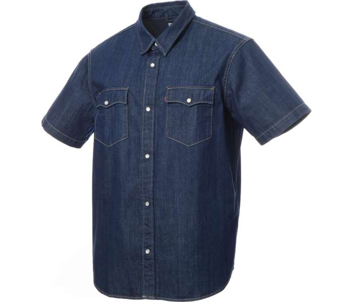 Košile Levi´s® Relaxed Fit Western pánská tmavě modrá