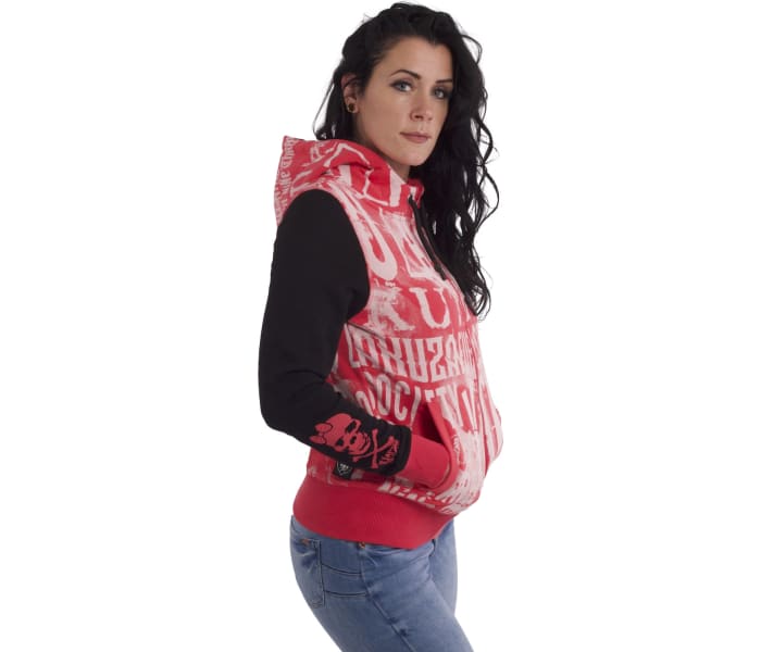 Mikina Yakuza Fck Allover Two Face Zip