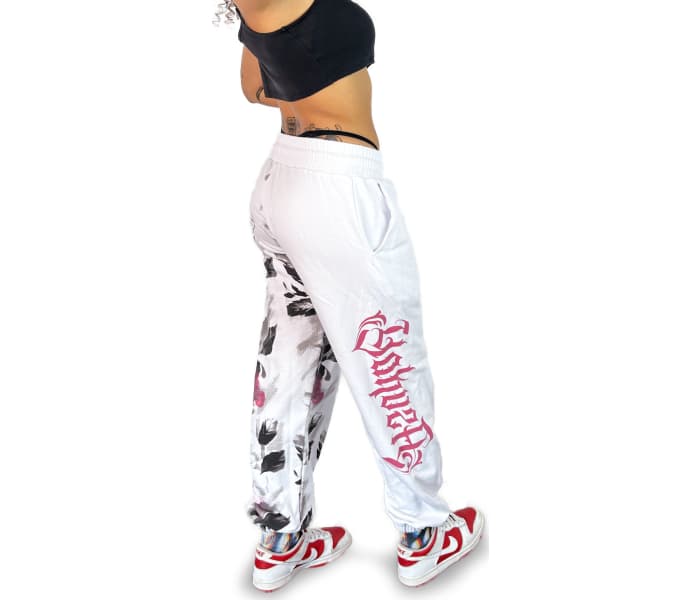 Tepláky Yakuza Flower Style Loose