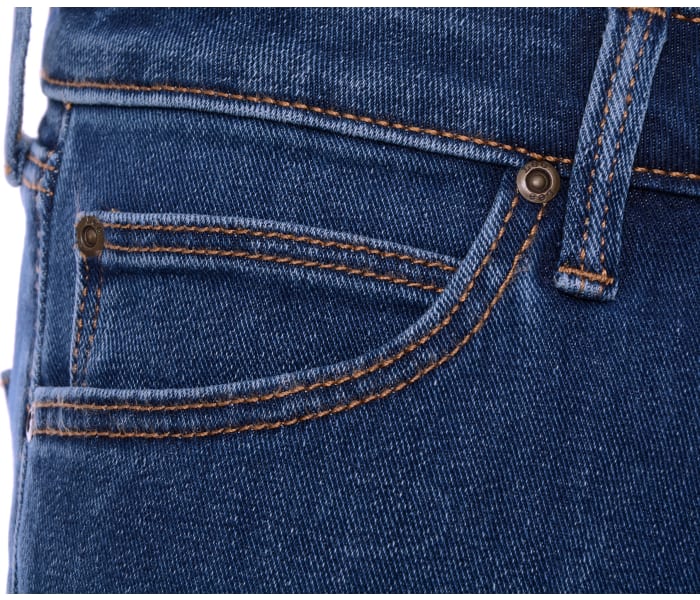 Lee jeans Marion Straight Mid Worn in Ra dámské modré