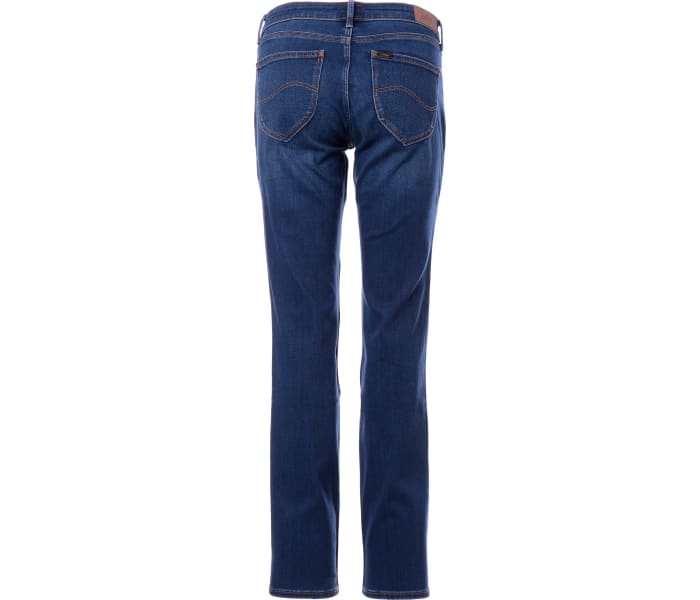Lee jeans Marion Straight Mid Worn in Ra dámské modré