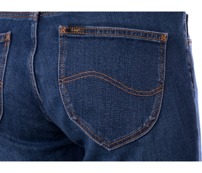 Lee jeans Marion Straight Mid Worn in Ra dámské modré