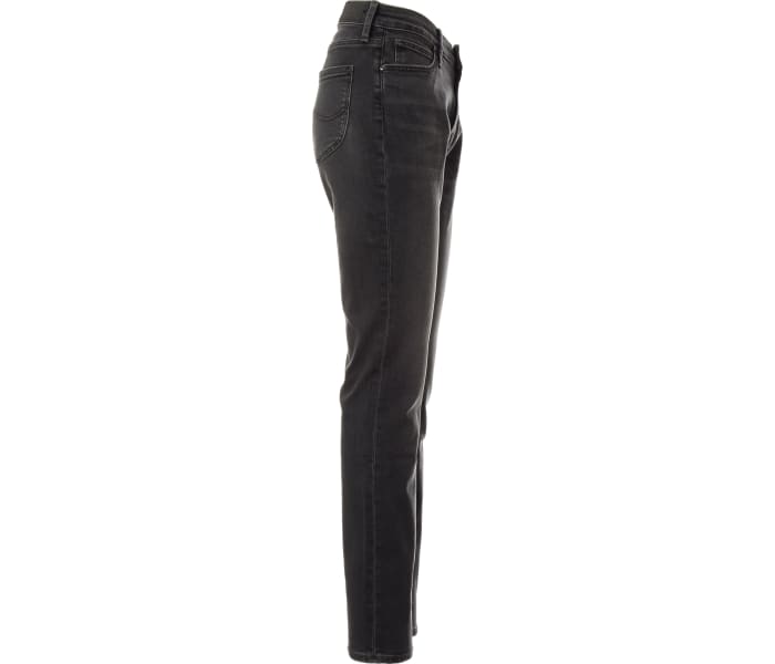 Lee jeans Elly Black Flow dámské tmavě šedé
