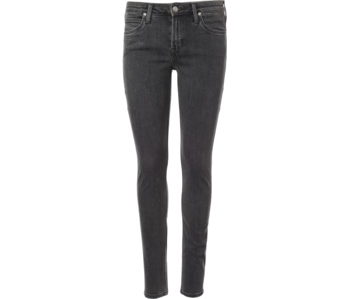 Lee jeans Elly Black Mid Stone dámské tmavě šedé