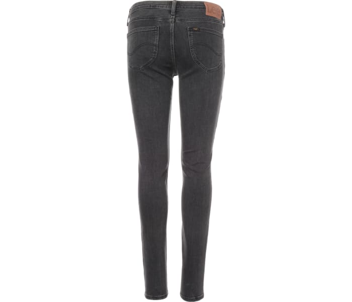 Lee jeans Elly Black Mid Stone dámské tmavě šedé