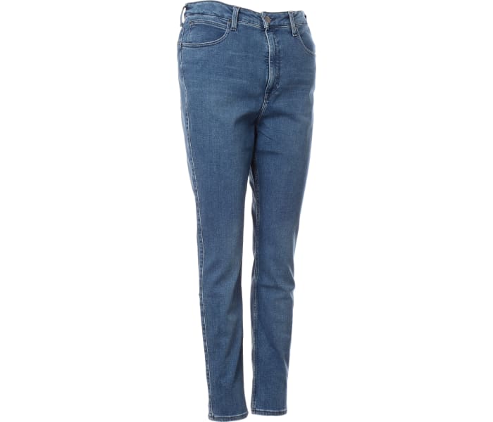Lee jeans Super High Scarlett Mid Evita dámské modré
