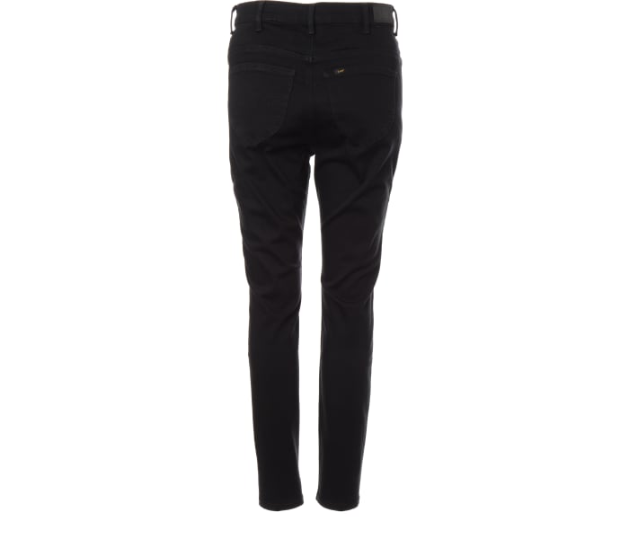 Lee jeans Super High Scarlett Black Rinse dámské černé
