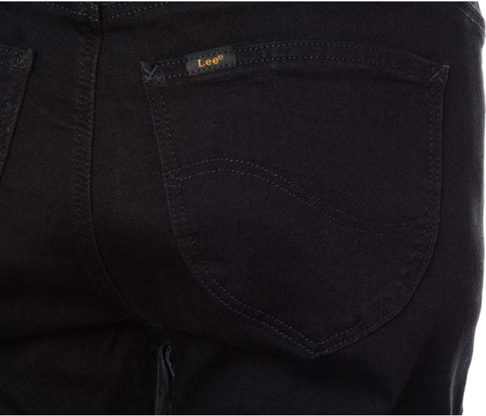 Lee jeans Super High Scarlett Black Rinse dámské černé