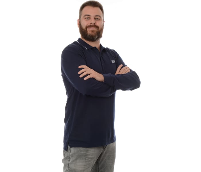 Polo triko Lee Pique Polo pánské tmavě modré