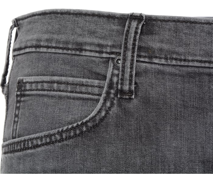 Lee jeans Rider Mid Worn Walker pánské šedé
