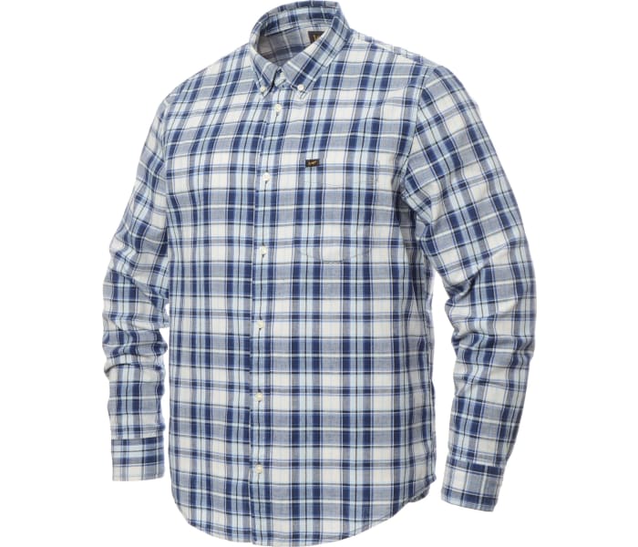 Košile Lee Button Down pánská modrá