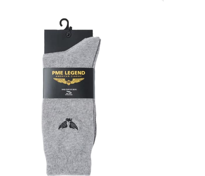 Ponožky PME Legend 3pack pánské šedé