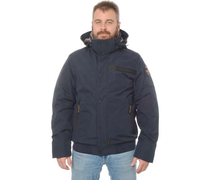 Bunda PME Legend Ice Striper pánská tmavě modrá