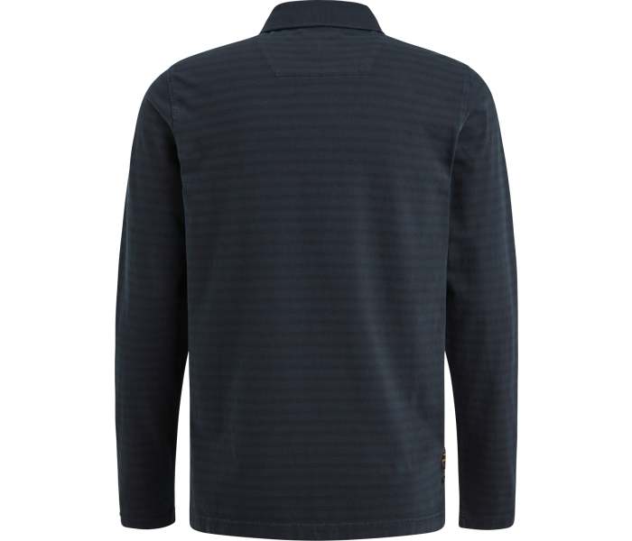 Polo triko PME Legend Subtle Strips pánské tmavě modré