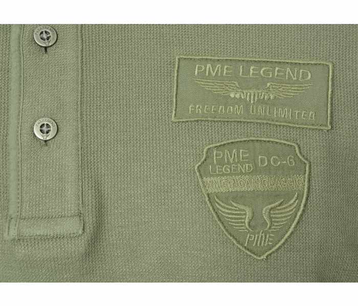 Polo triko PME Legend pánské olivové