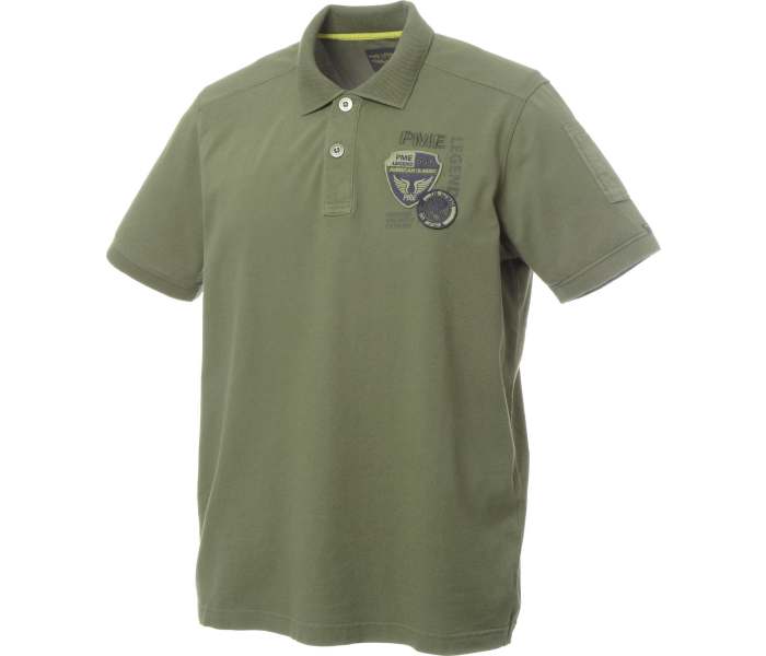 Polo triko PME Legend pánské olivové