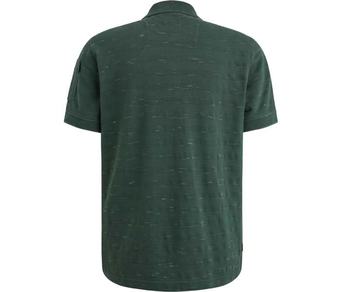 Polo triko PME Legend Jacquard pánské zelené