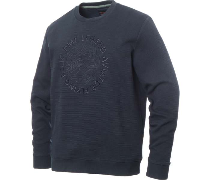 Mikina PME Legend Waffle Jersey pánská tmavě modrá