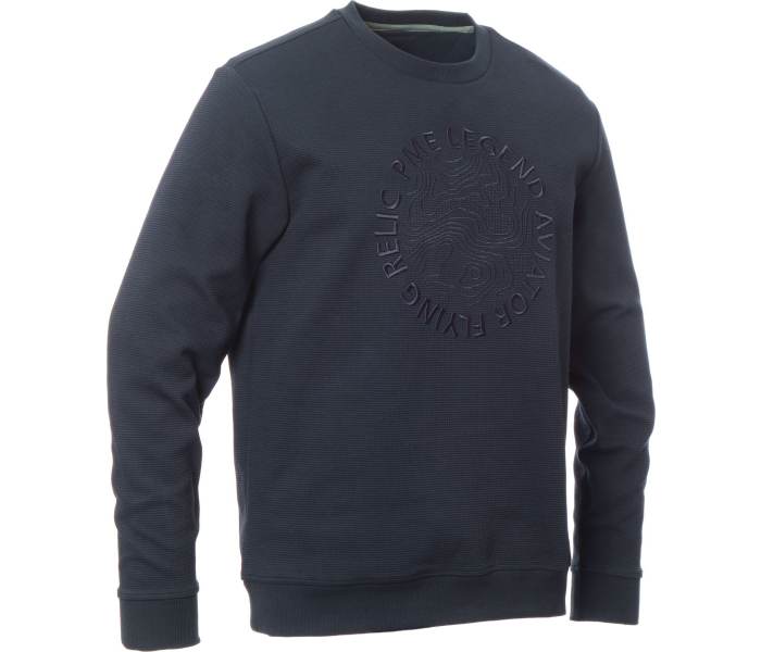 Mikina PME Legend Waffle Jersey pánská tmavě modrá