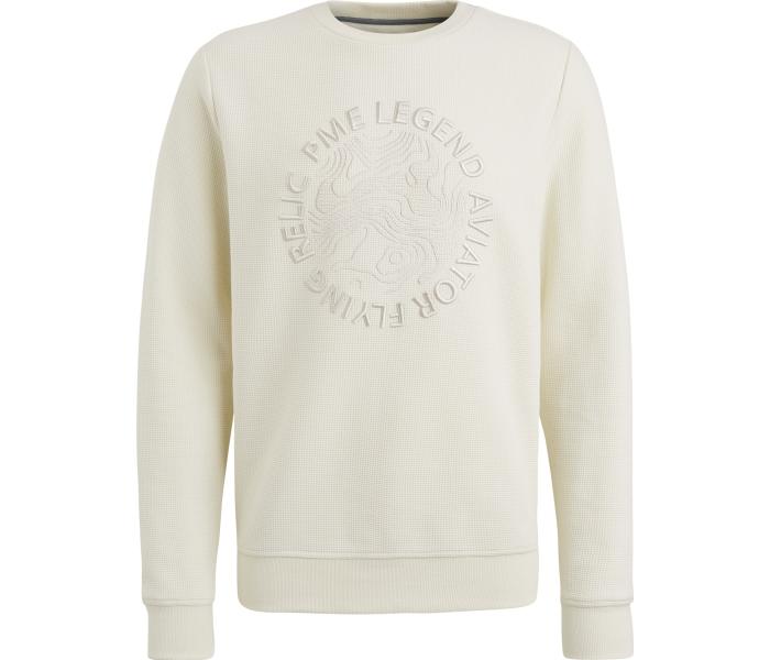 Mikina PME Legend Waffle Jersey pánská béžová