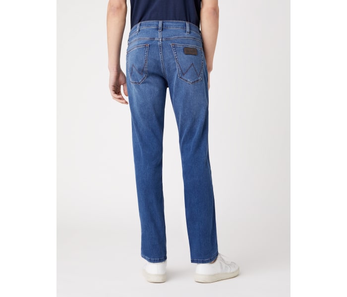 Wrangler jeans Greensboro Bright Stroke pánské modré