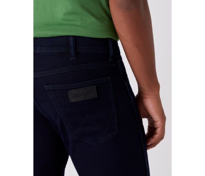 Wrangler jeans Greensboro Black Back pánské tmavě modré