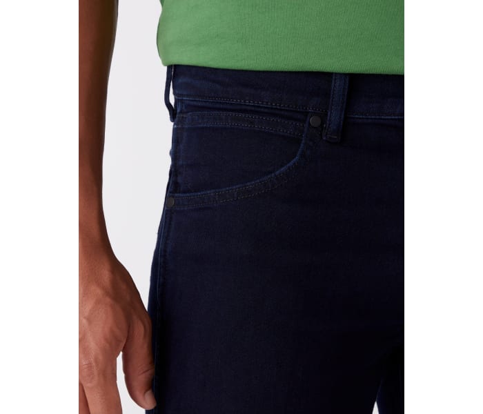 Wrangler jeans Greensboro Black Back pánské tmavě modré