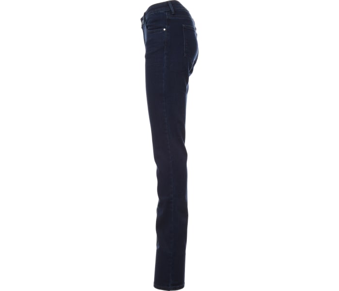 Wrangler jeans Straight Blue Black dámské tmavě modré