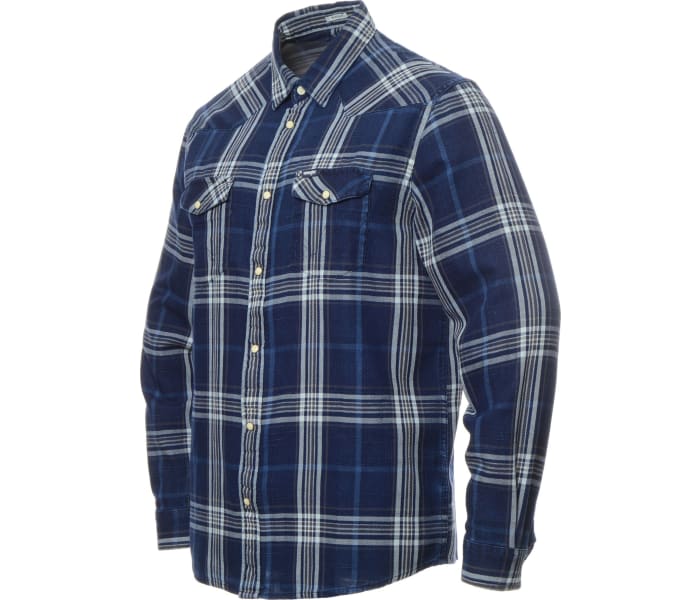 Košile Wrangler Western Shirt Dark Indigo pánská tmavě modrá