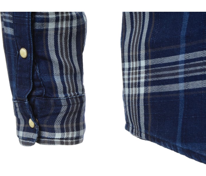 Košile Wrangler Western Shirt Dark Indigo pánská tmavě modrá