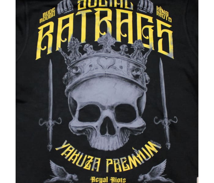 Mikina Yakuza Premium pánská černá