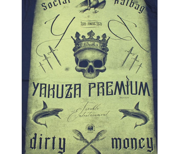 Triko Yakuza Premium pánské tmavě modré