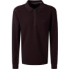 Polo triko Pierre Cardin pánské tmavě vínové