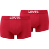 Boxerky Levi´s® Solid Basic 2pack pánské červené