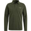 Polo triko PME Legend Subtle Strips pánské olivové