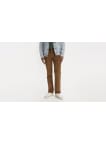 Menčestrové nohavice Levi´s® 511 Slim Karla pánske hnedé