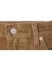 Manšestrové kalhoty Levi´s® 511 Slim Karla pánské hnědé