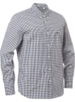 Košile Mustang Style Clemens Gingham pánská modro-bílá