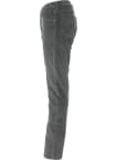 Manšestrové kalhoty Lee Rider Dark Muted Gray pánské tmavě šedé