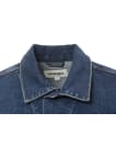 Džínová bunda Wrangler Classic Meadow Haze pánská tmavě modrá