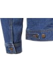Džínová bunda Wrangler Classic Mid Stone pánská modrá