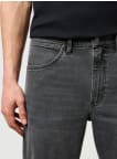 Wrangler jeans Loose Straight Sandstorm pánské šedé
