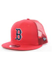Kšiltovka New Era 950 Trucker MLB League červená