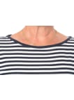 Halenka Timezone Striped Rib dámské modro-bílá