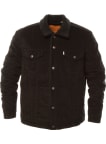 Manžestrová bunda Levi´s® Sherpa Trucker pánská černá
